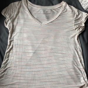 American Eagle Striped Shirt